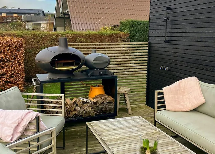 بيت للعطل Moderne Hus Med Havudsigt Naer Faaborg فابورغ