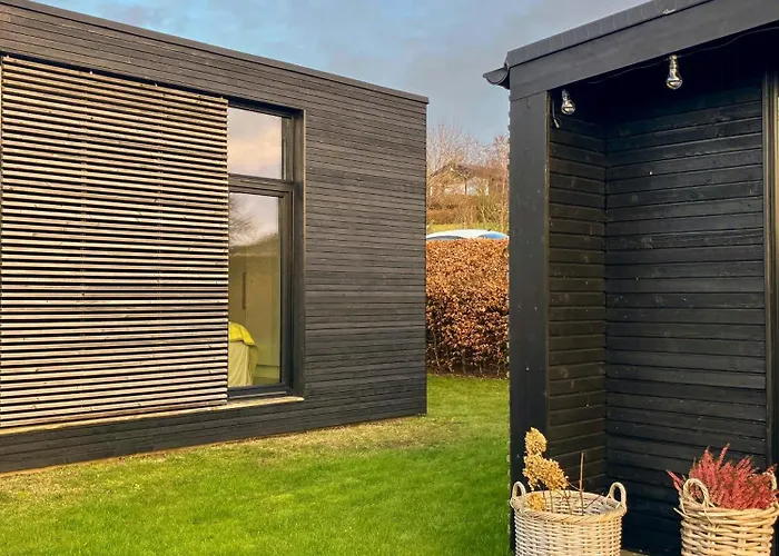 Moderne Hus Med Havudsigt Naer Faaborg فابورغ